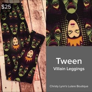 Lularoe Disney Evil Queen Tween Leggings